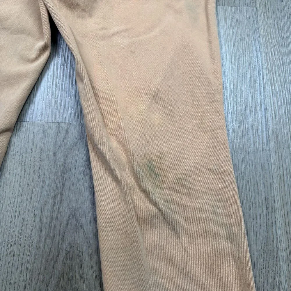 Taylor Stitch Pants Mens 31 Beige Foundation Canvas Chino Straight Leg Casual